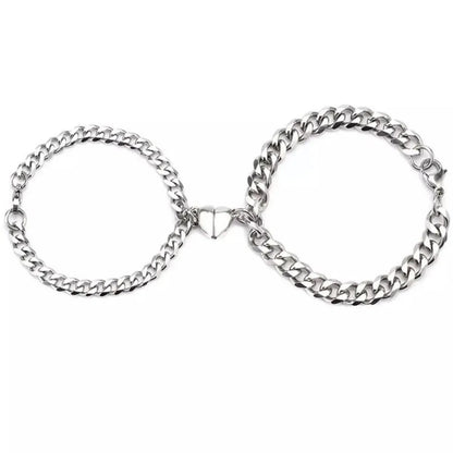 Simple Style Heart Shape Alloy Wholesale Bracelets