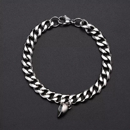 Simple Style Heart Shape Alloy Wholesale Bracelets