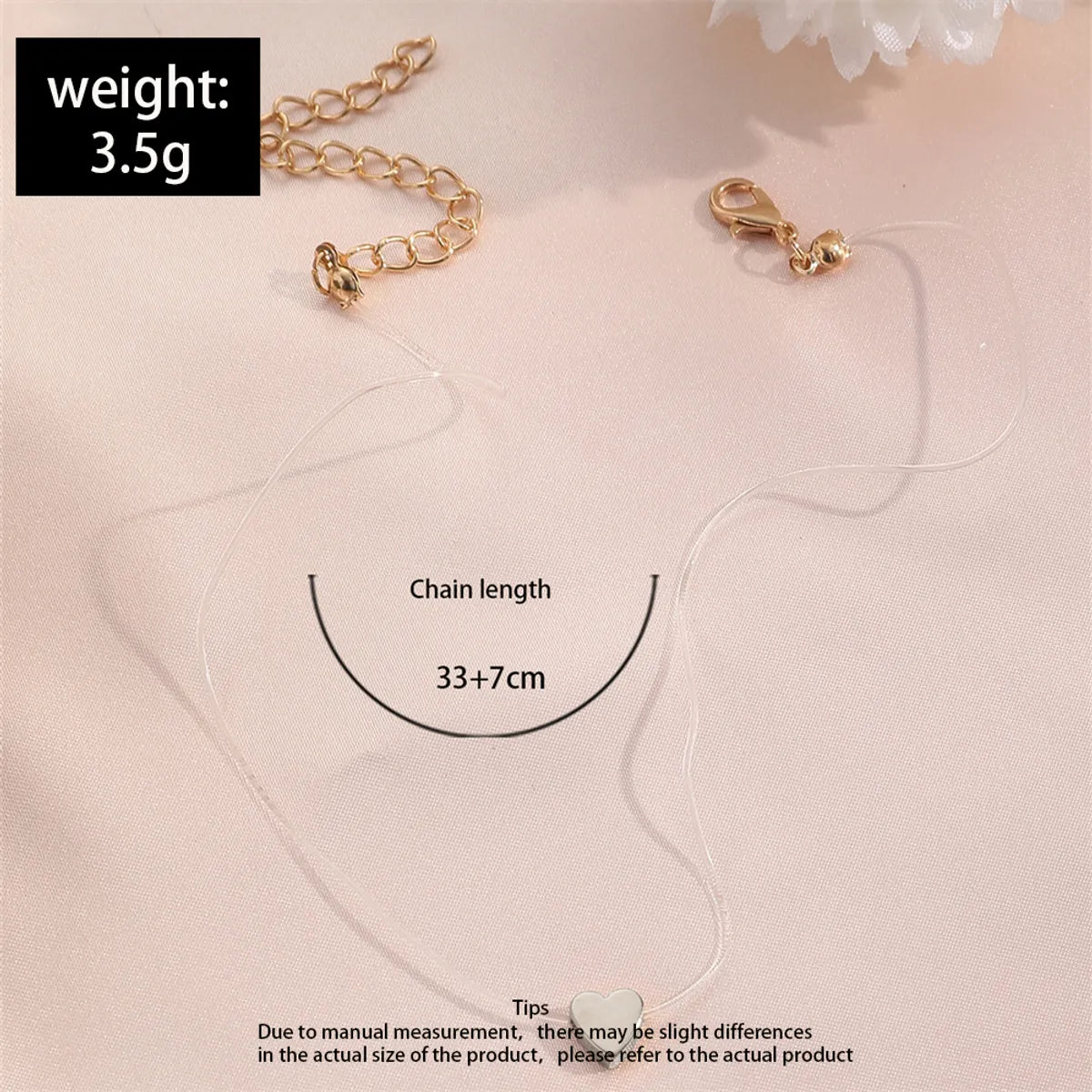 Simple Style Heart Shape Alloy Women'S Pendant Necklace