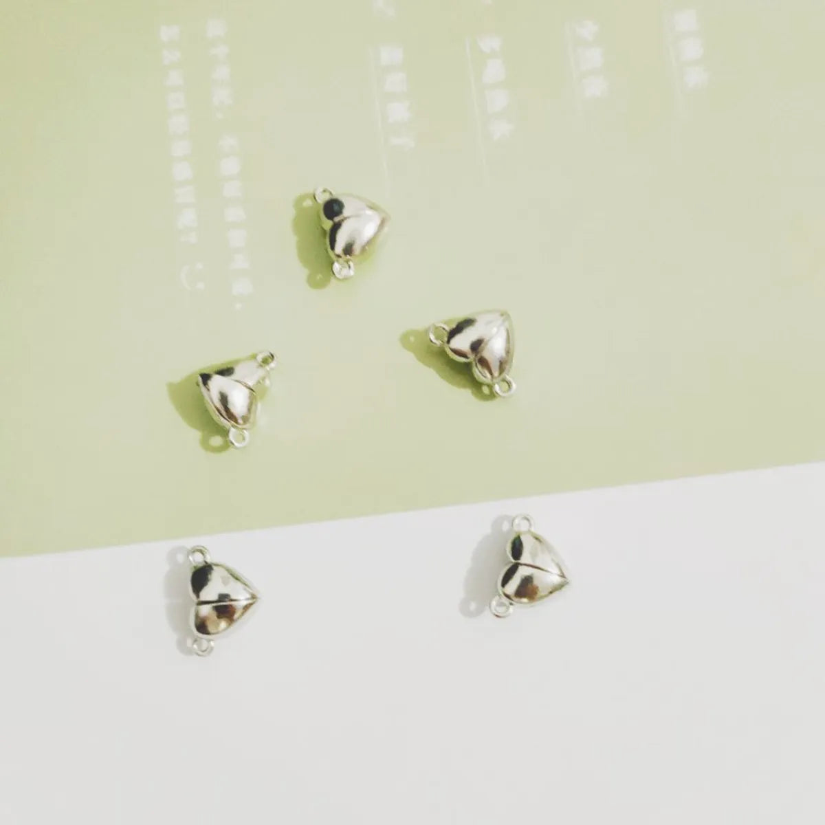 Simple Style Heart Shape Metal Jewelry Accessories