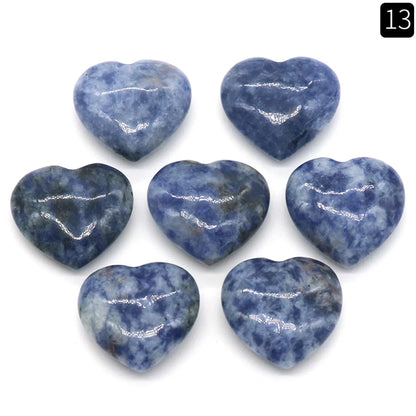 1 Piece Natural Stone Heart Shape