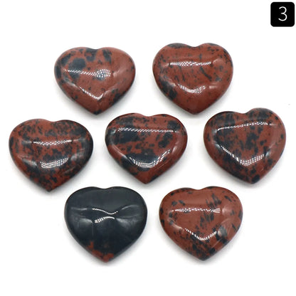 1 Piece Natural Stone Heart Shape