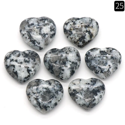 1 Piece Natural Stone Heart Shape