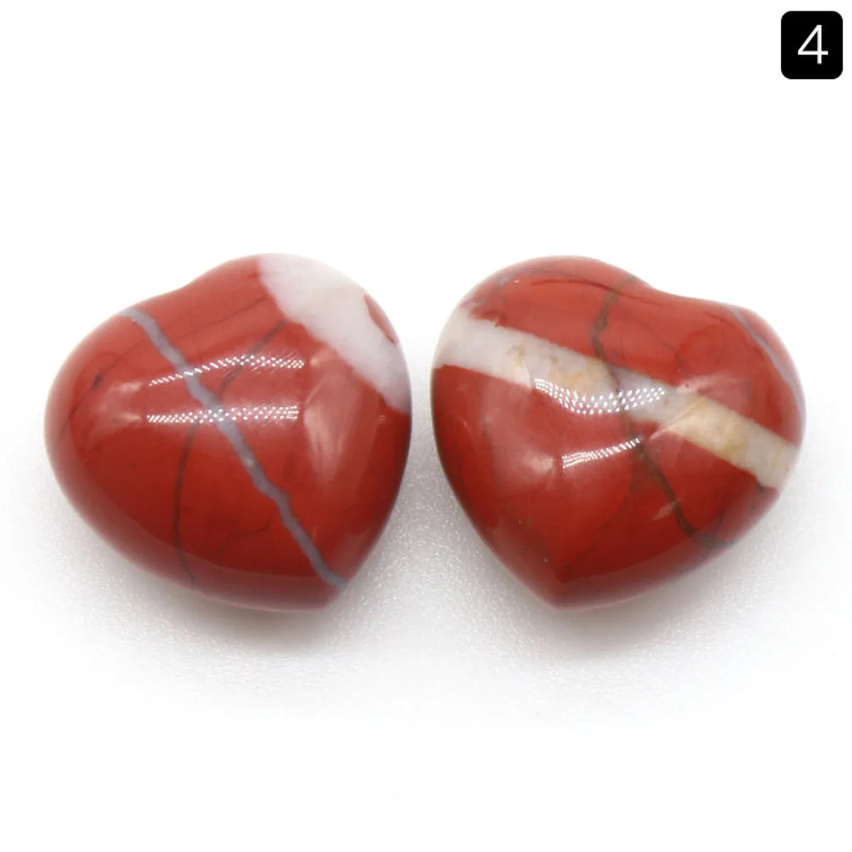 1 Piece Natural Stone Heart Shape