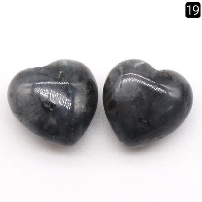 1 Piece Natural Stone Heart Shape