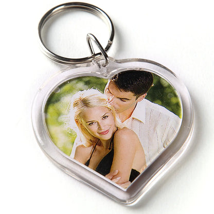 Simple Style Heart Shape Plastic Unisex Bag Pendant Keychain