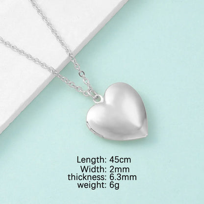 Stainless Steel 18K Gold Plated Simple Style Polishing Heart Shape None