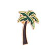 Simple Style Ice Cream Coconut Tree Flamingo Alloy Enamel Unisex Brooches