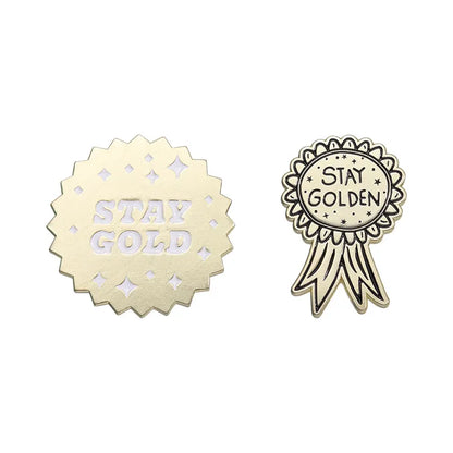 Simple Style IG Style Medal Letter Zinc Alloy Plating Unisex Brooches