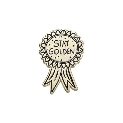 Simple Style IG Style Medal Letter Zinc Alloy Plating Unisex Brooches