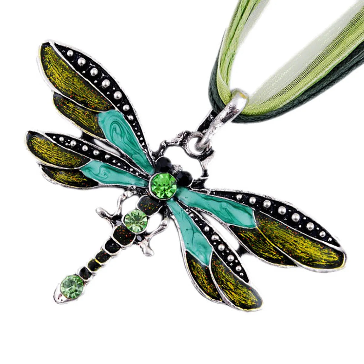 Simple Style Insect Alloy Enamel Women's Pendant Necklace