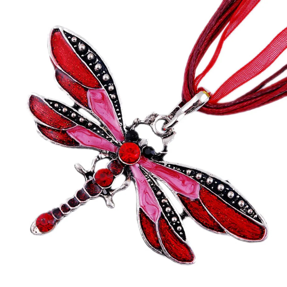 Simple Style Insect Alloy Enamel Women's Pendant Necklace