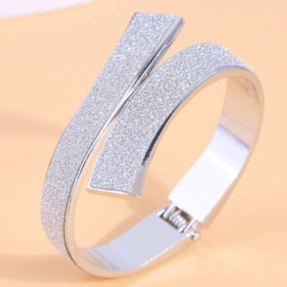 Simple Style Irregular Alloy Women'S Bangle