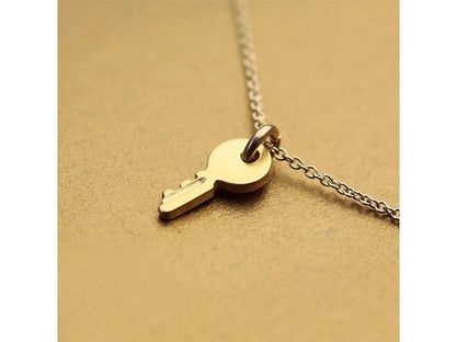 Simple Style Key Alloy Patchwork Unisex Pendant Necklace