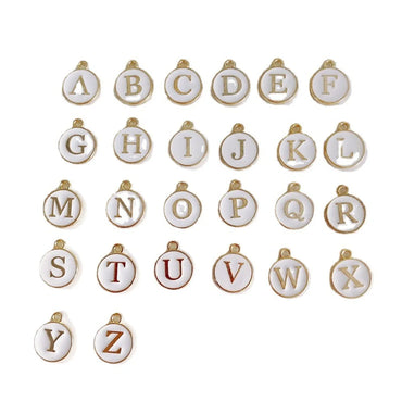 1 Piece 15 * 12 Mm Alloy Letter Polished Pendant