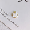 1 Piece 15 * 12 Mm Alloy Letter Polished Pendant