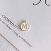 1 Piece 15 * 12 Mm Alloy Letter Polished Pendant