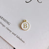 1 Piece 15 * 12 Mm Alloy Letter Polished Pendant