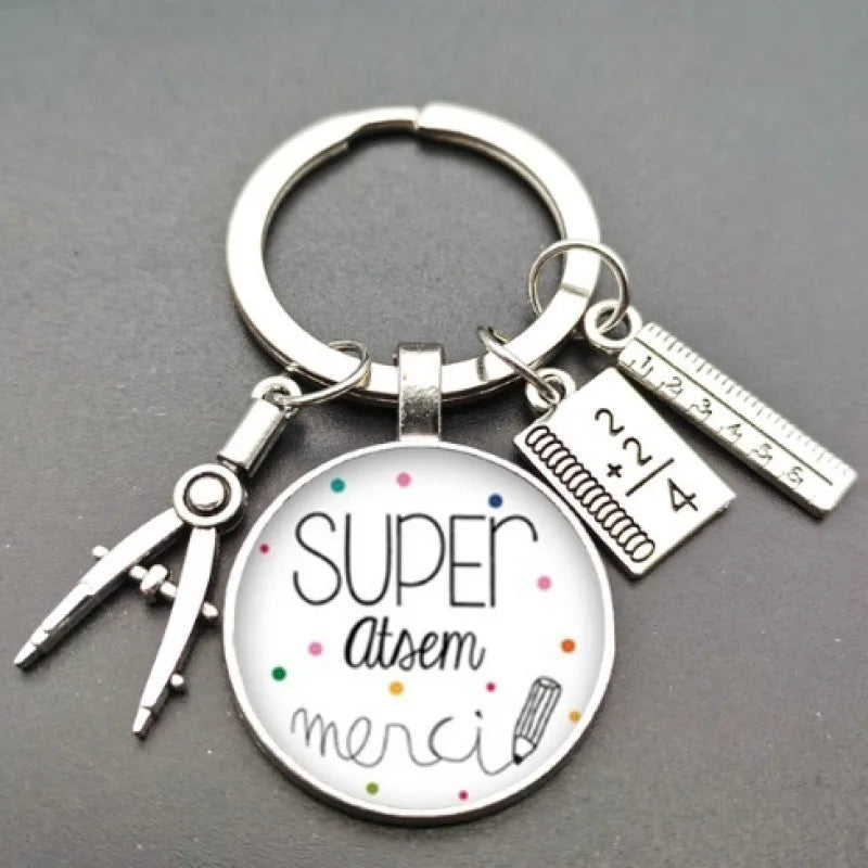 Simple Style Letter Alloy Plating Keychain