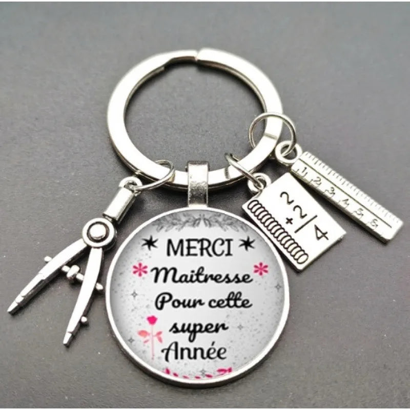 Simple Style Letter Alloy Plating Keychain