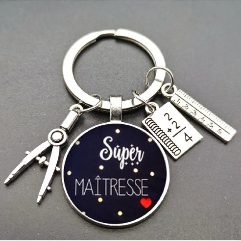 Simple Style Letter Alloy Plating Keychain