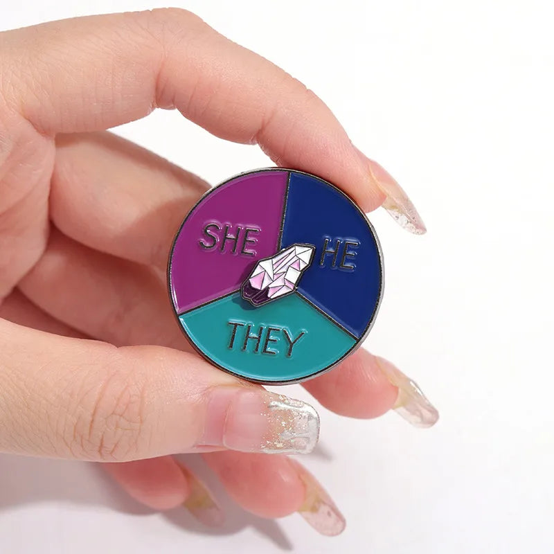 Simple Style Letter Alloy Plating Unisex Brooches