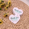 Simple Style Letter Heart Shape Paper Daily Card