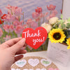 Simple Style Letter Heart Shape Paper Daily Card