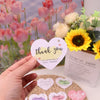 Simple Style Letter Heart Shape Paper Daily Card