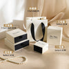 Simple Style Letter Paper Jewelry Boxes