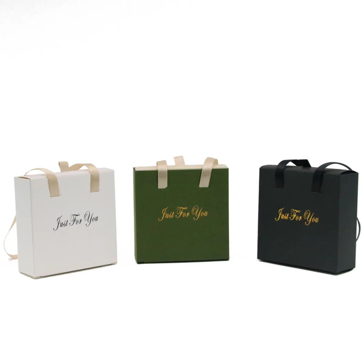 Simple Style Letter Paper Jewelry Boxes