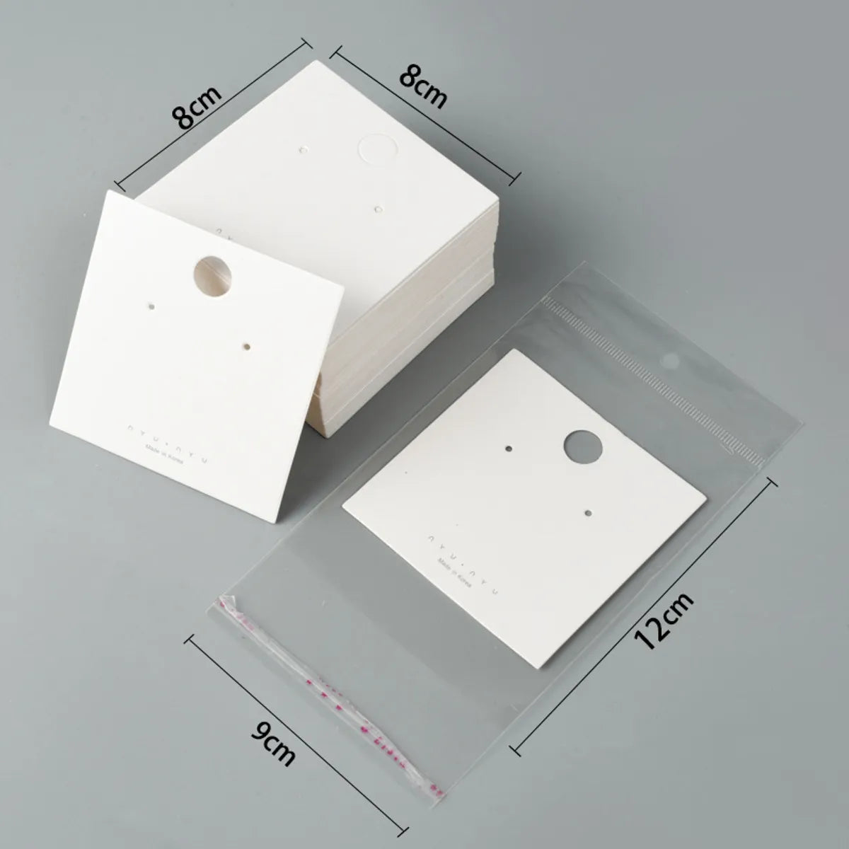 Simple Style Letter Solid Color Paper Printing Paper Card 1 Piece