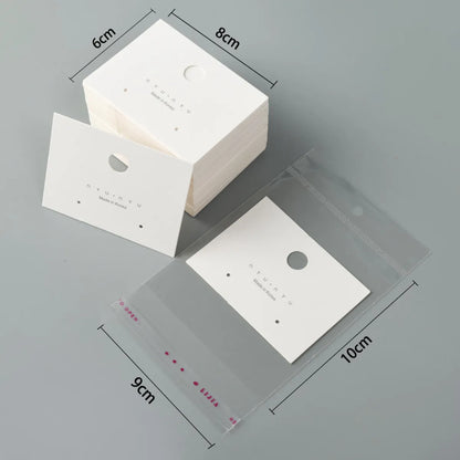 Simple Style Letter Solid Color Paper Printing Paper Card 1 Piece