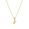 Simple Style Letter Stainless Steel Plating Pendant Necklace