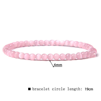 Simple Style Marble Natural Stone Beaded Bracelets