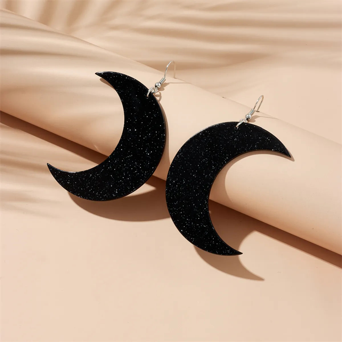 Simple Style Moon Arylic Women's Drop Earrings