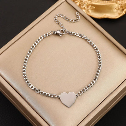 Simple Style Moon Flower Bow Knot Imitation Pearl Alloy Wholesale Bracelets