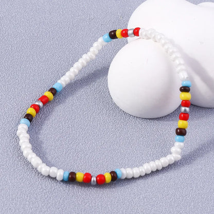 Simple Style Multicolor Rope Beaded Women'S Bracelets 1 Piece