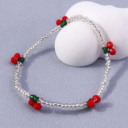 Simple Style Multicolor Rope Beaded Women'S Bracelets 1 Piece