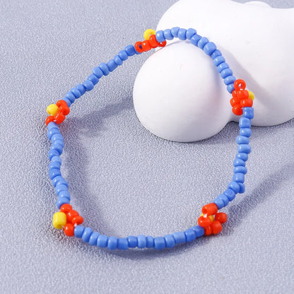 Simple Style Multicolor Rope Beaded Women'S Bracelets 1 Piece