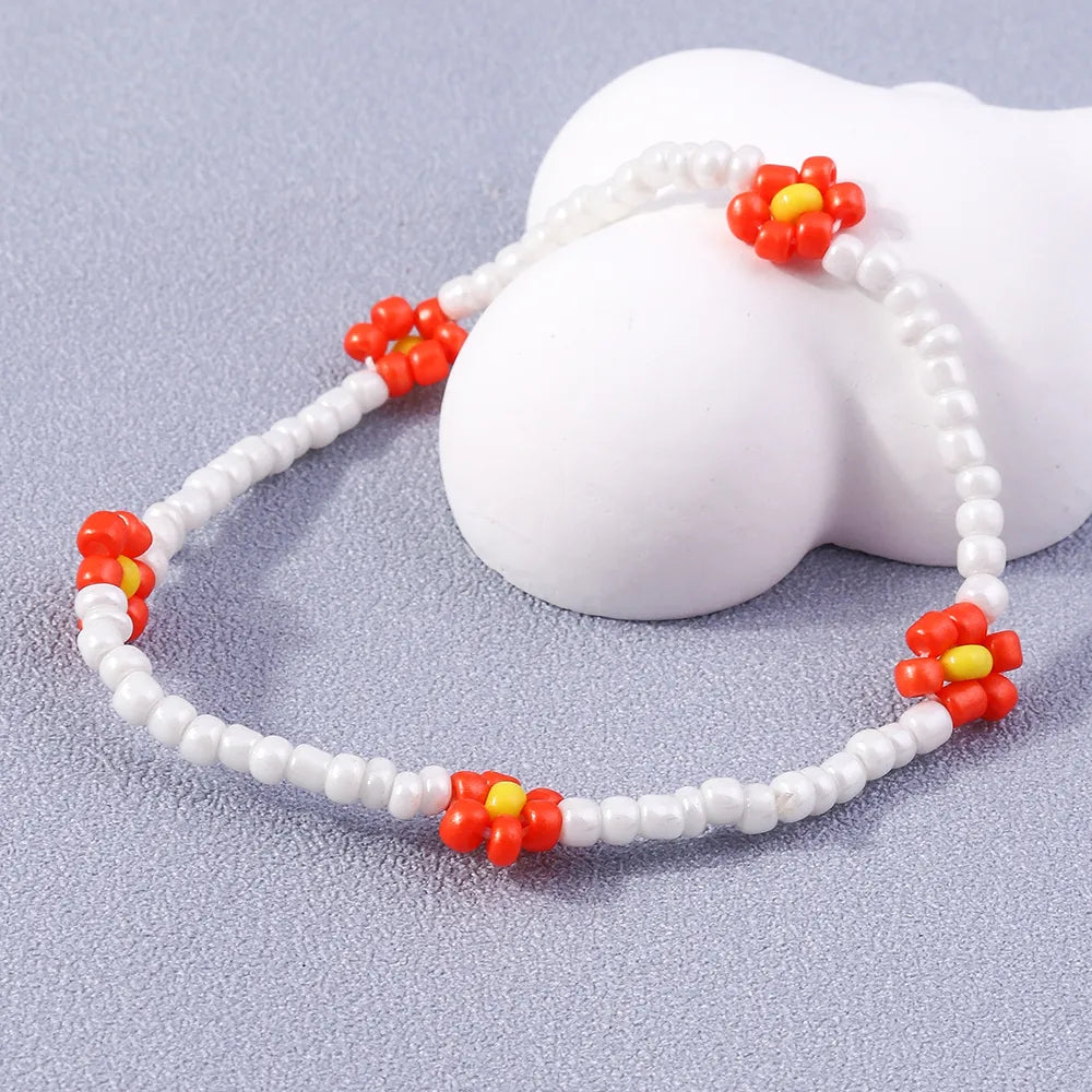 Simple Style Multicolor Rope Beaded Women'S Bracelets 1 Piece