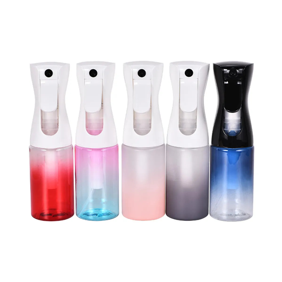 Pure Color Minimalist Plastic One Piece Spray Bottle