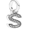 Simple Style Number Sterling Silver Plating Silver Plated Charms Jewelry Accessories