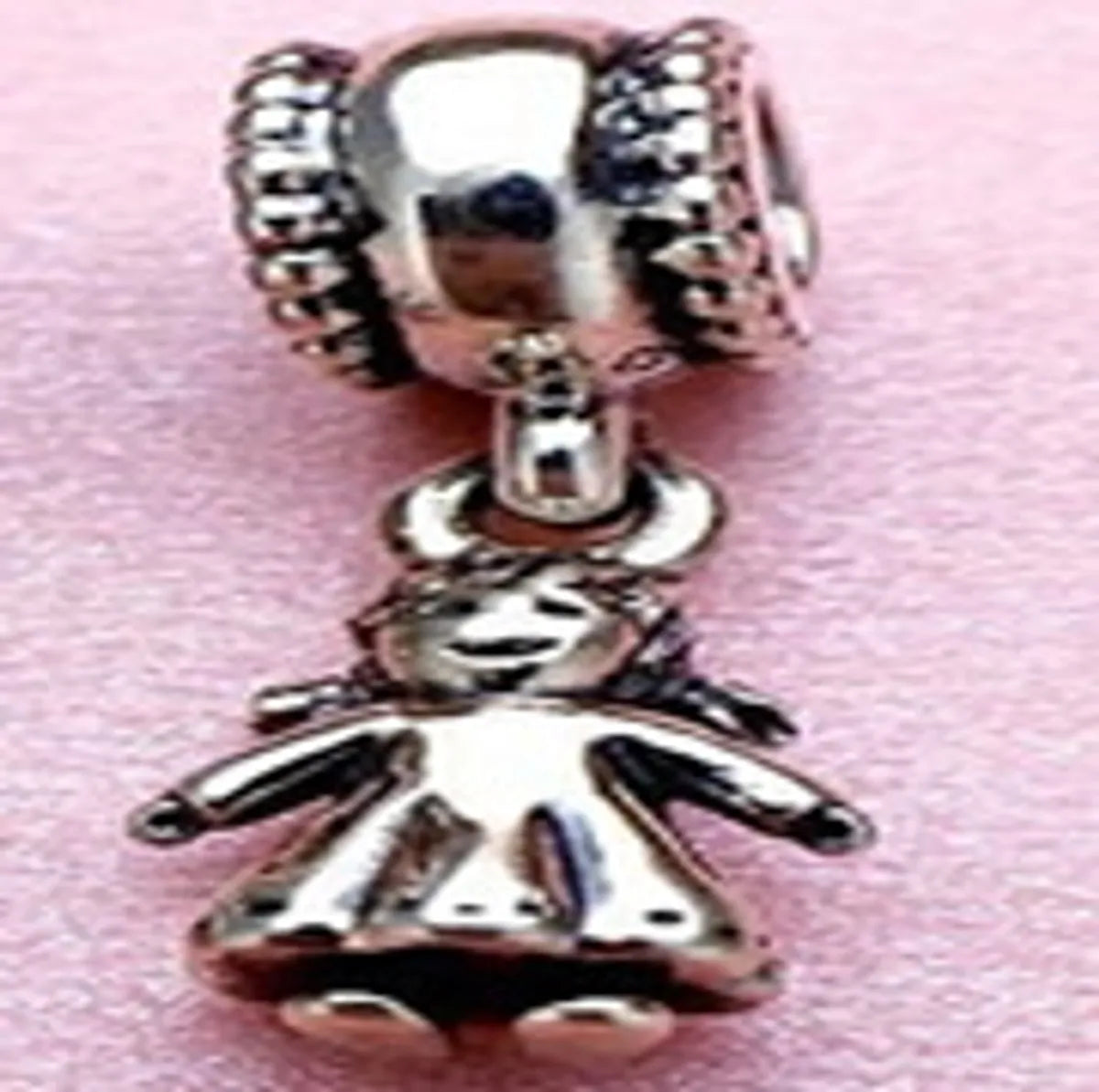 Simple Style Number Sterling Silver Plating Silver Plated Charms Jewelry Accessories