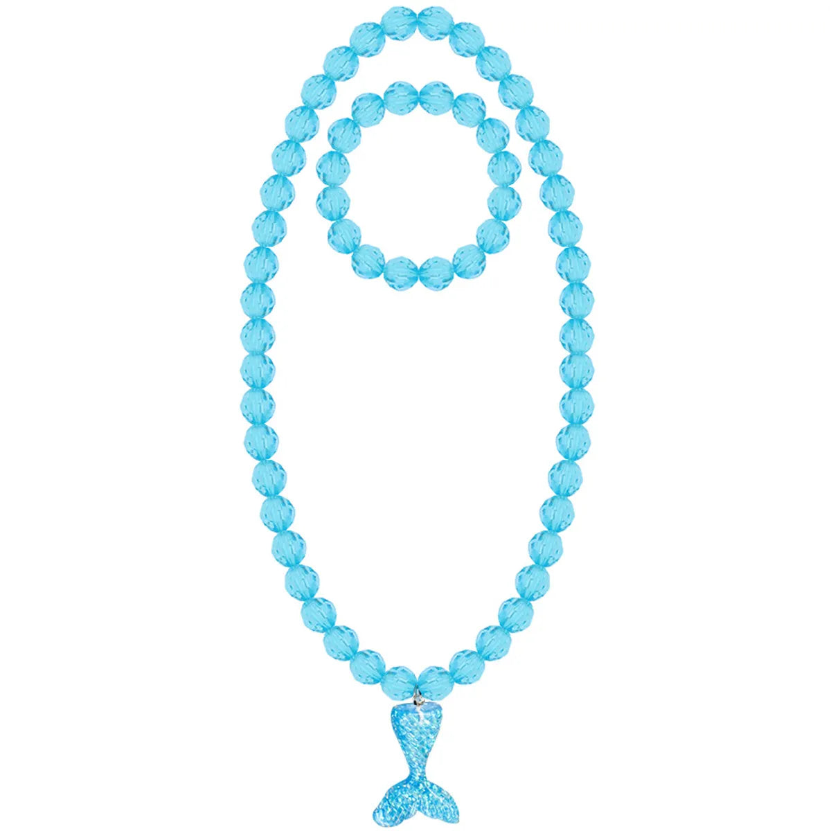 Simple Style Ocean Glass Wholesale Bracelets Necklace