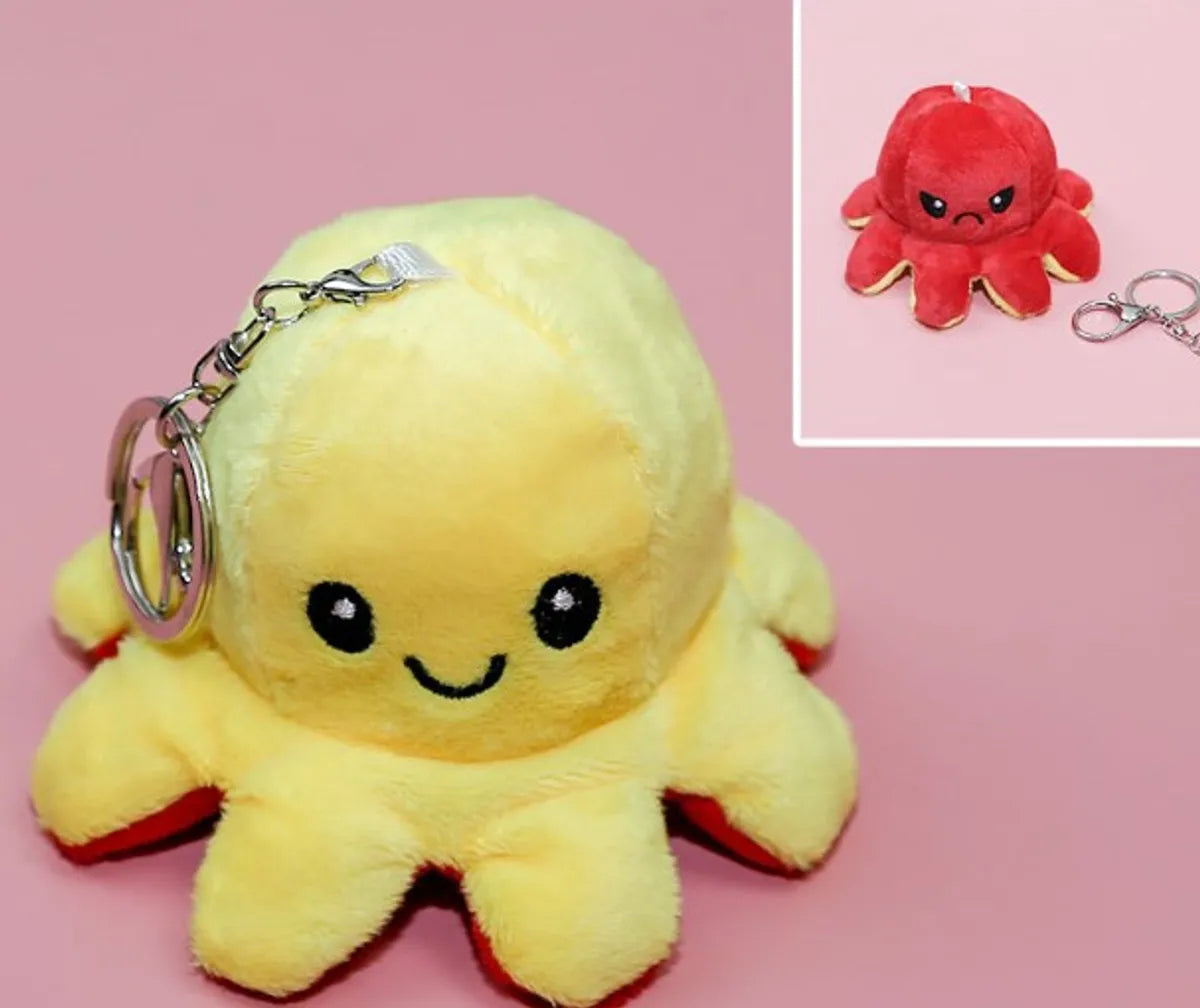 Simple Style Octopus Pp Cotton Patchwork Bag Pendant Keychain