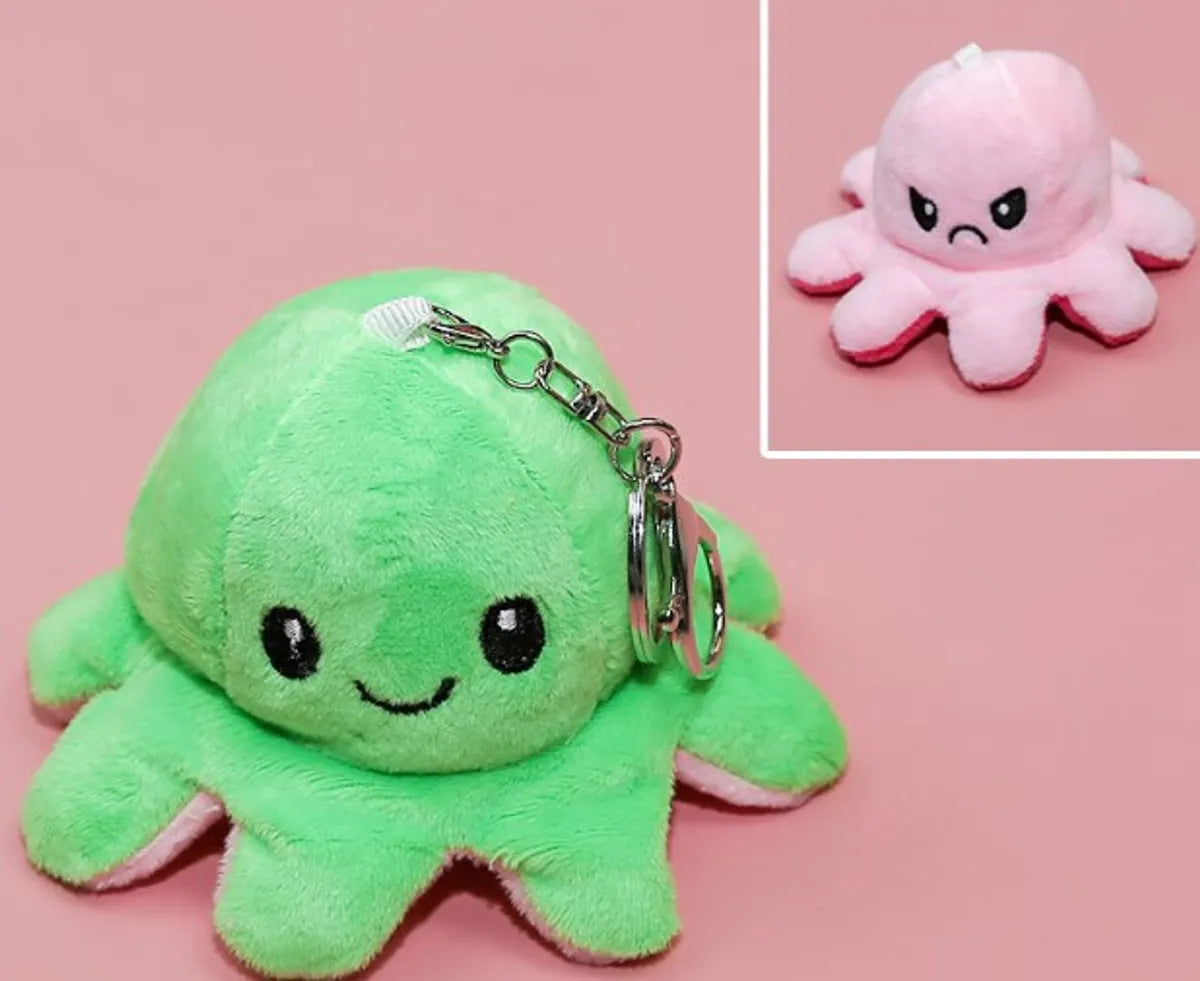 Simple Style Octopus Pp Cotton Patchwork Bag Pendant Keychain