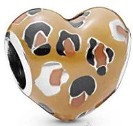 Simple Style Panda Heart Shape Crown Sterling Silver Enamel Plating Inlay Zircon Jewelry Packaging Bags