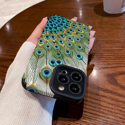 Simple Style Peacock Tpu   Phone Cases