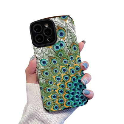 Simple Style Peacock Tpu   Phone Cases